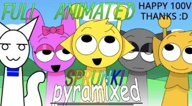 Cover for Sprunki Pyramixed - But Upin & Ipin OC