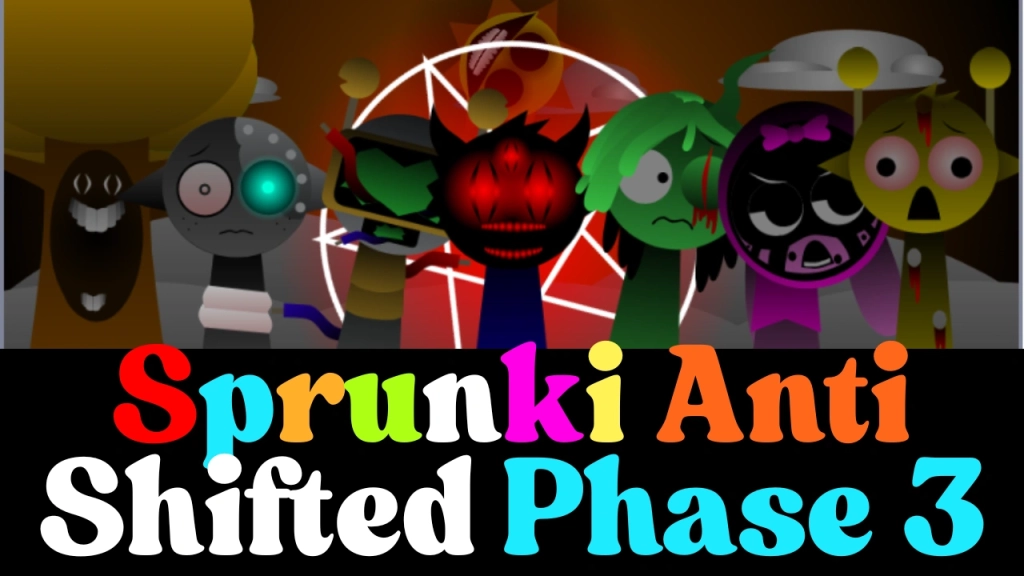 Cover for Sprunki Anti Shifted Phase 3
