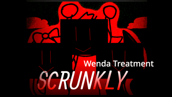 Cover for Scrunkly Wenda Treatment