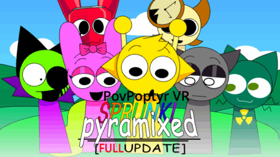 Cover for Sprunki Pyramix PovPoptyr Ver.
