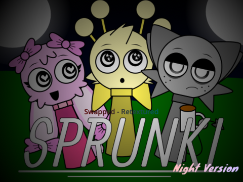 Cover for Sprunki Swapped Retextured (Night Version)