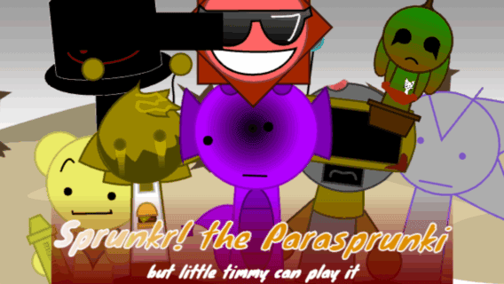 Cover for Sprunkr! The Parasprunki