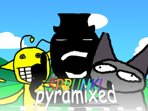 Cover for TEMU Sprunki Pyramixed but Better